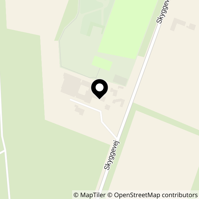 Kort over Skyggevej 21A