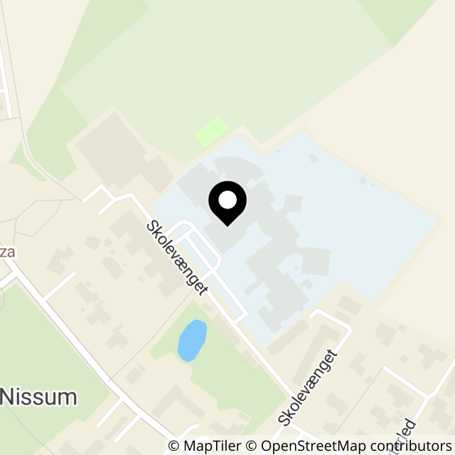Kort over Skolevænget 11
