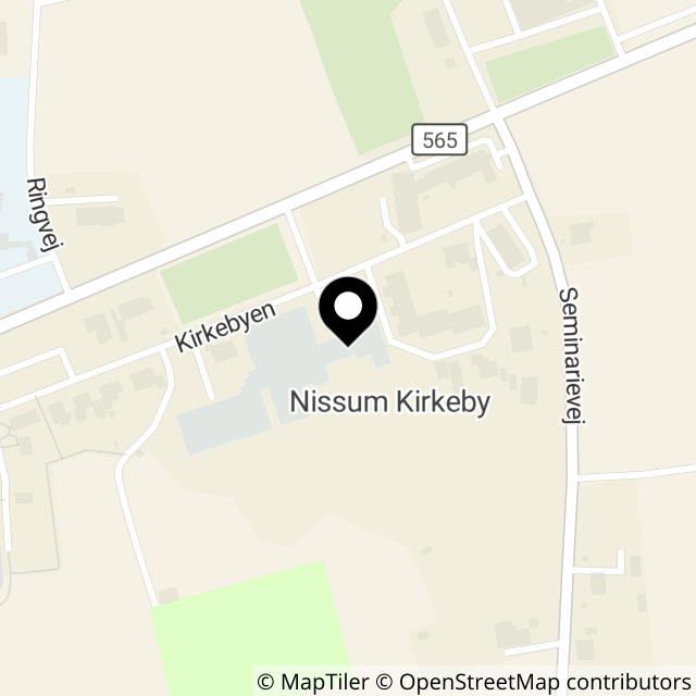 Kort over Kirkebyen 16