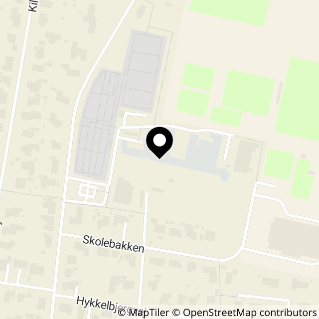 Kort over Skolegade 34