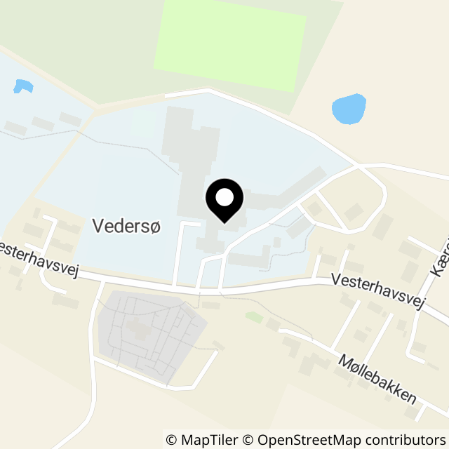 Kort over Vidarhøj 2