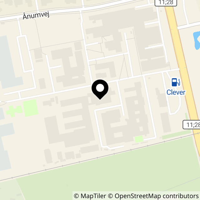 Kort over Skolebyen 11