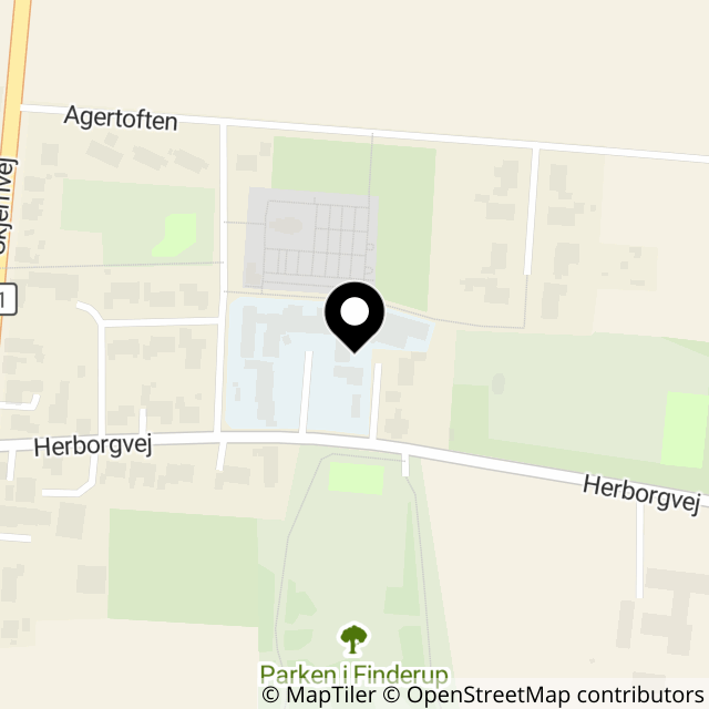 Kort over Herborgvej 7