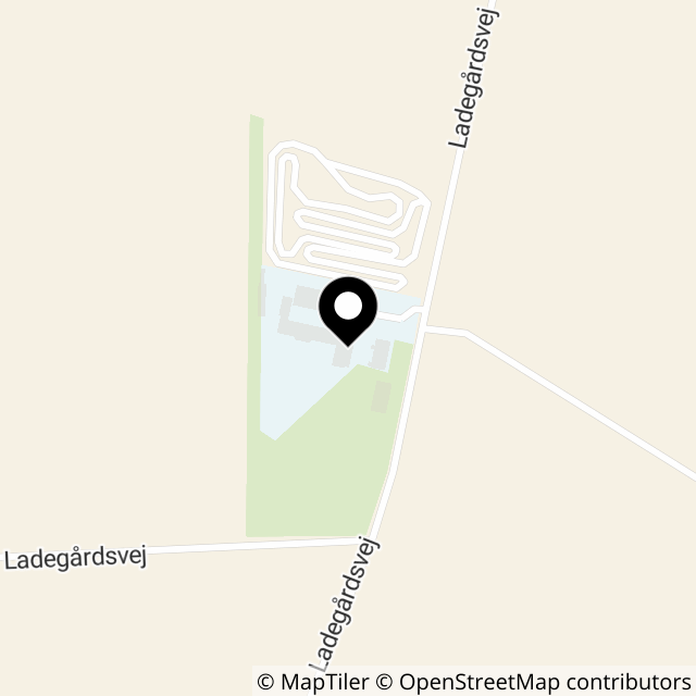 Kort over Ladegårdsvej 5