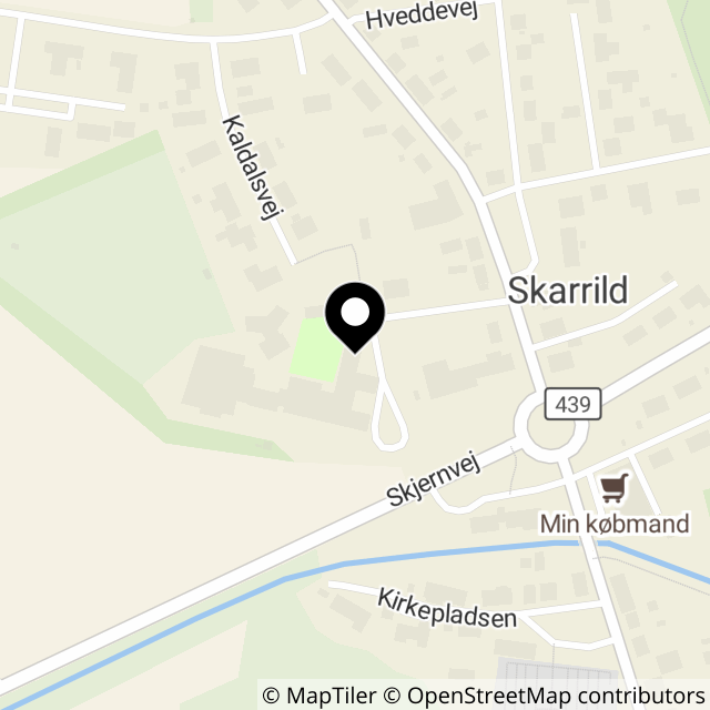 Kort over Skolevejen 6