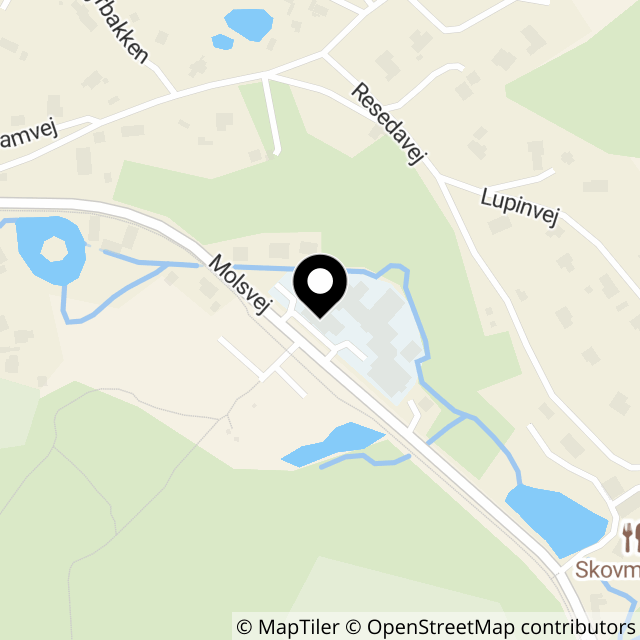 Kort over Molsvej 137