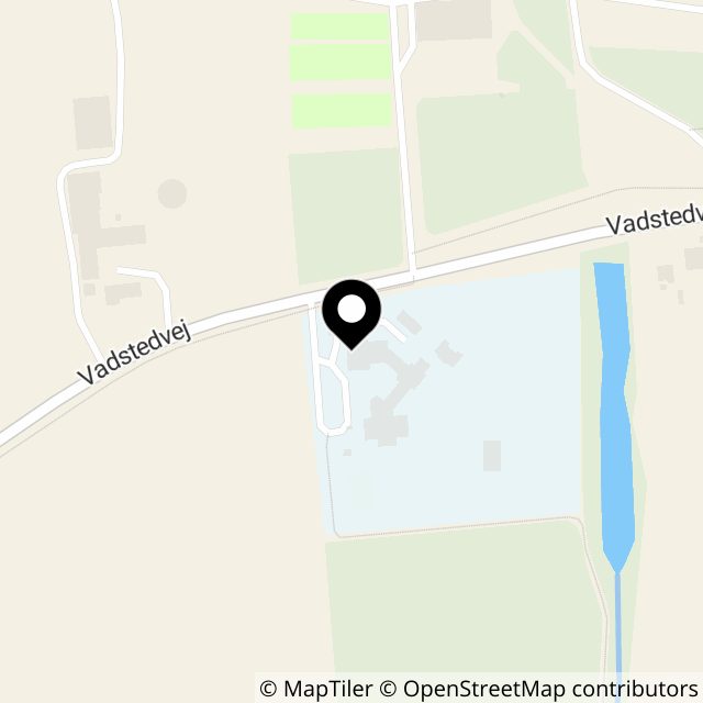 Kort over Vadstedvej 101
