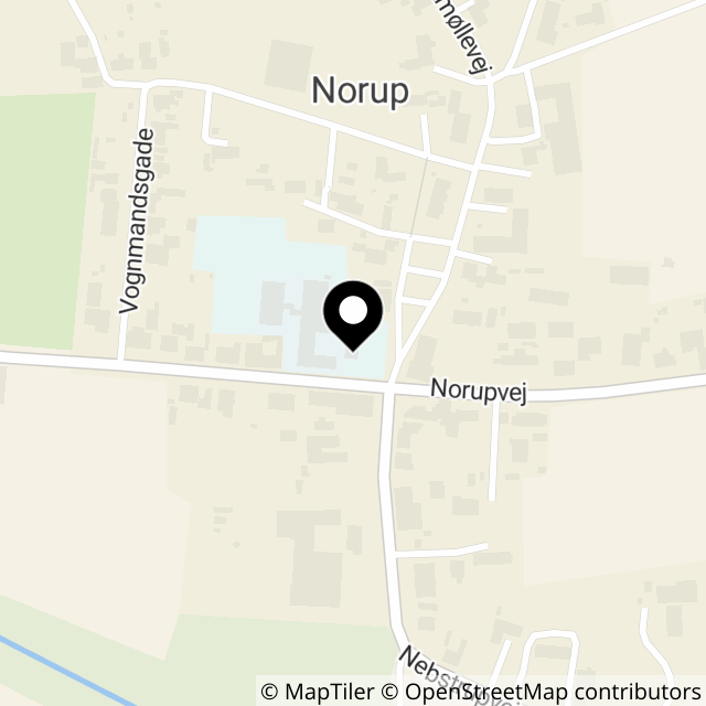 Kort over Norupvej 75, Norup