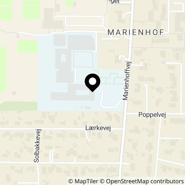 Kort over Marienhoffvej 11A