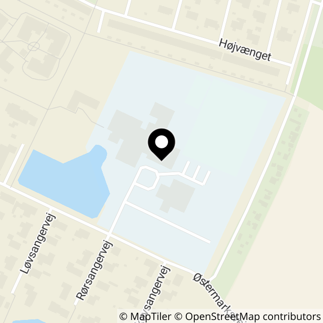 Kort over Østermarksvej 25