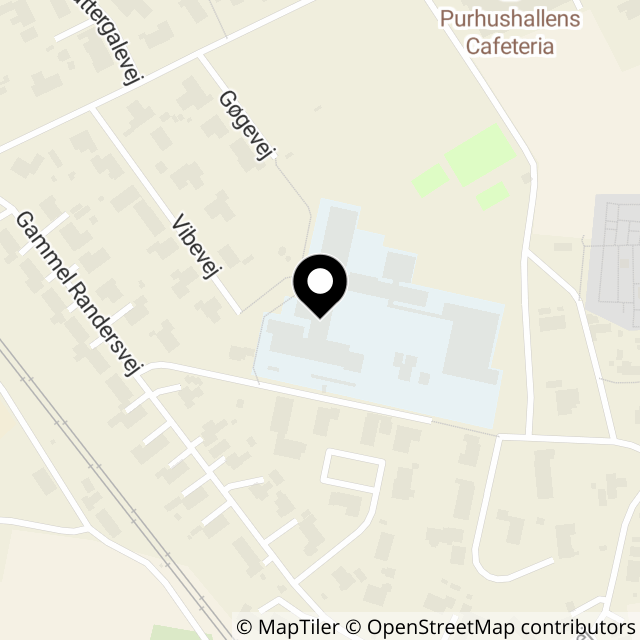 Kort over Fårup Skolevej 5
