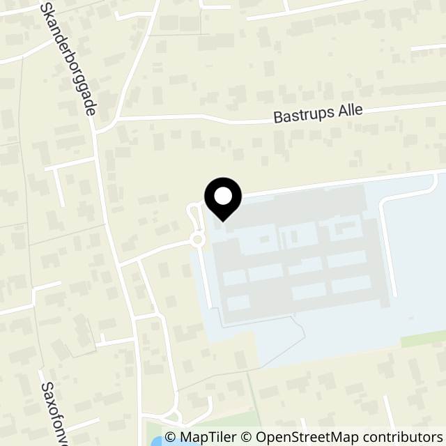 Kort over Skanderborggade 65A