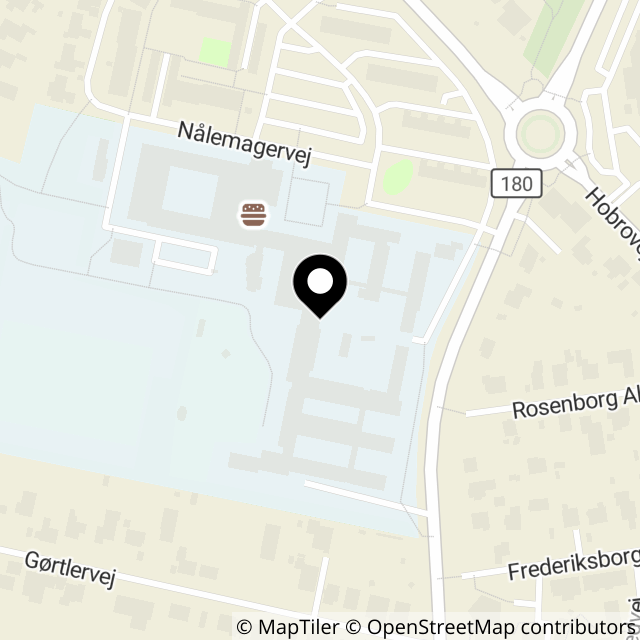 Kort over Nålemagervej 120