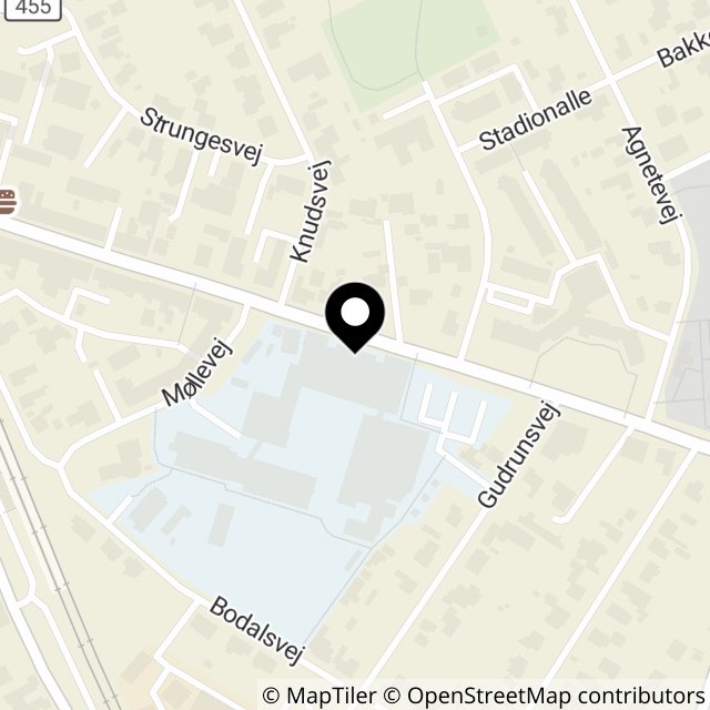 Kort over Skanderborgvej 50