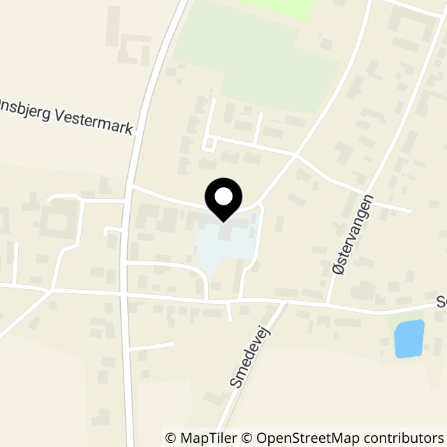 Kort over Stadionvej 4