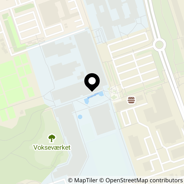 Kort over Højvangens Torv 4