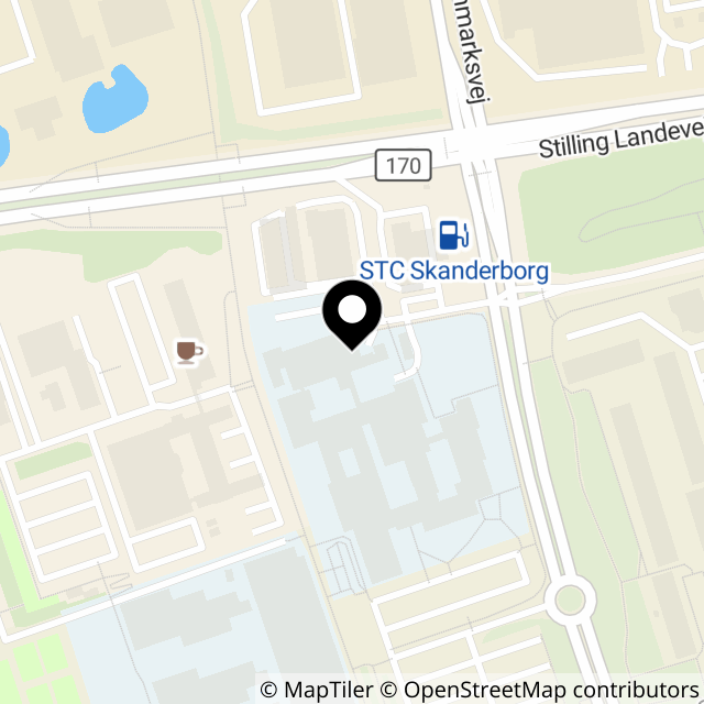 Kort over Højvangen 6