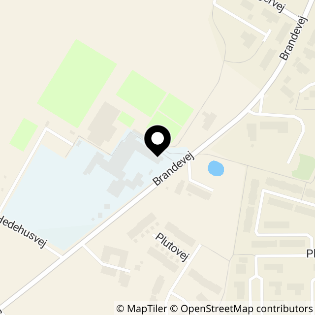 Kort over Brandevej 6