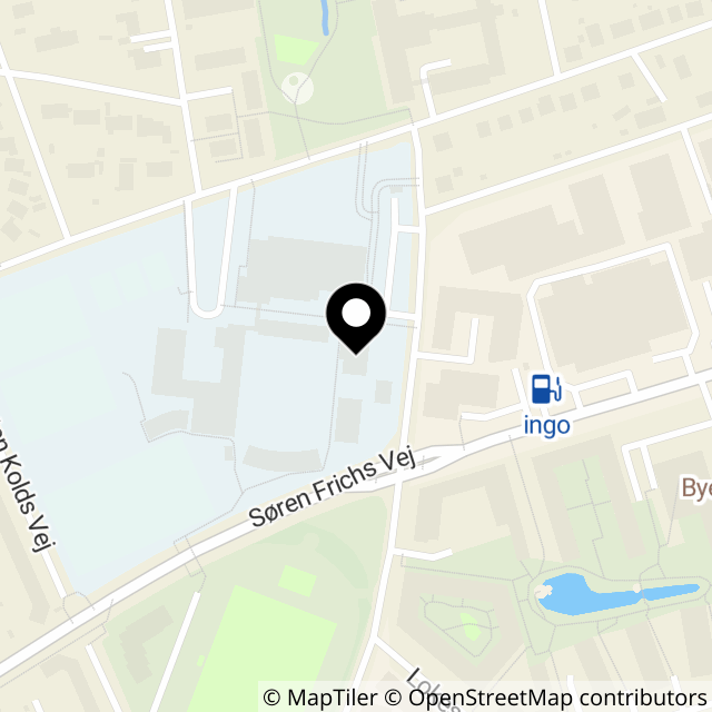 Kort over Åbyvej 80, Åbyhøj