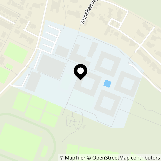Kort over Skæring Skolevej 200