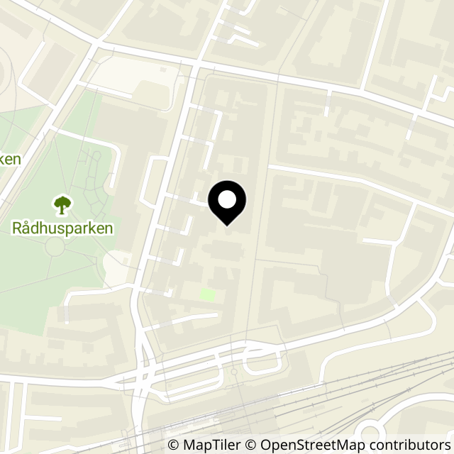 Kort over Ryesgade 24A