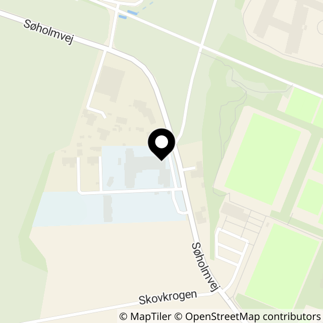 Kort over Søholmvej 13