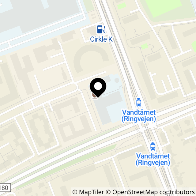 Kort over Gøteborg Allé 2