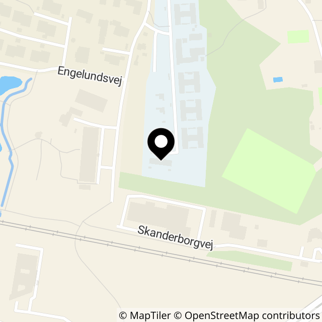 Kort over Bøgeskov Høvej 10