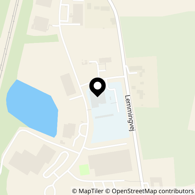 Kort over Elmegårdsvej 1