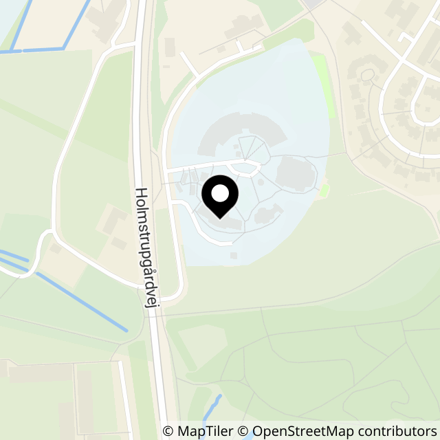 Kort over Holmstrupgårdsvej 32