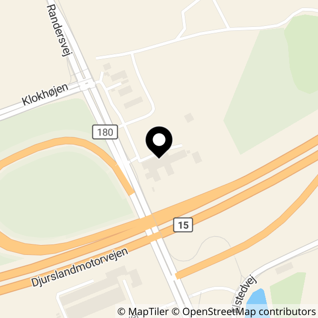 Kort over Randersvej 302