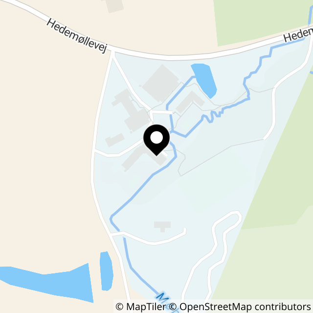 Kort over Hedemøllevej 31