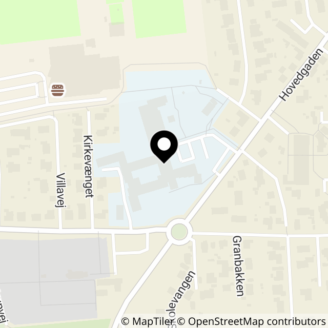 Kort over Hovedgaden 58