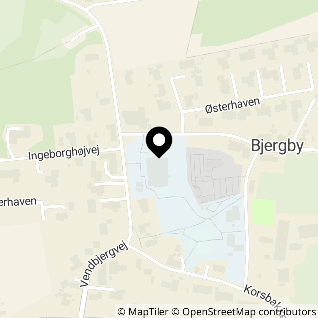 Kort over Friskolevej 13