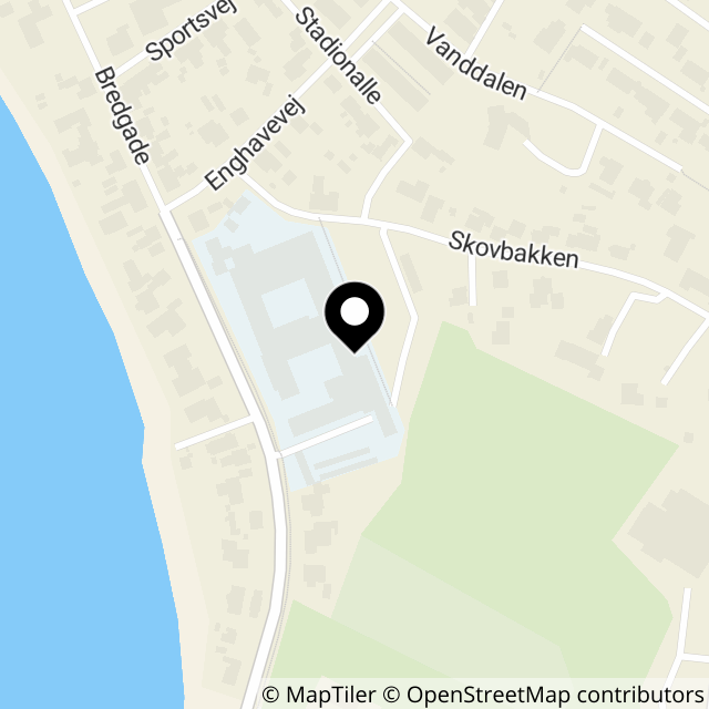 Kort over Skovbakken 4