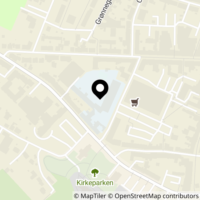 Kort over Frederiksgade 21k