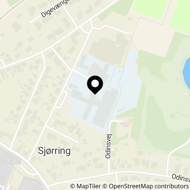 Kort over Ebbesvej 3