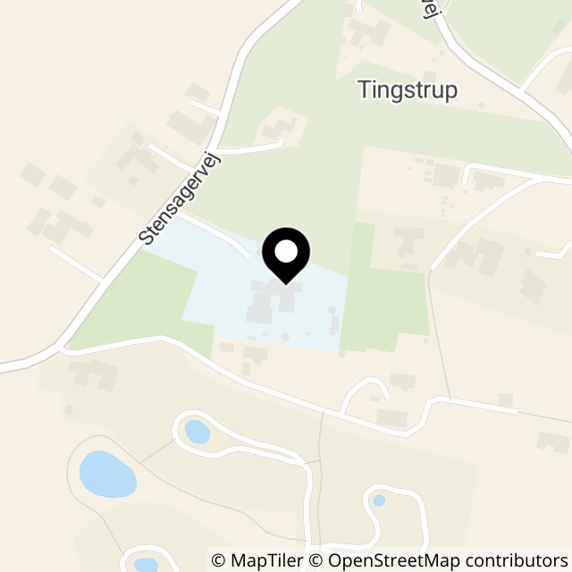 Kort over Stensagervej 19