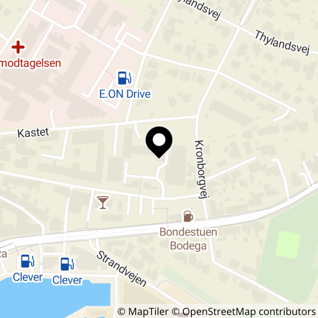 Kort over Munkevej 9