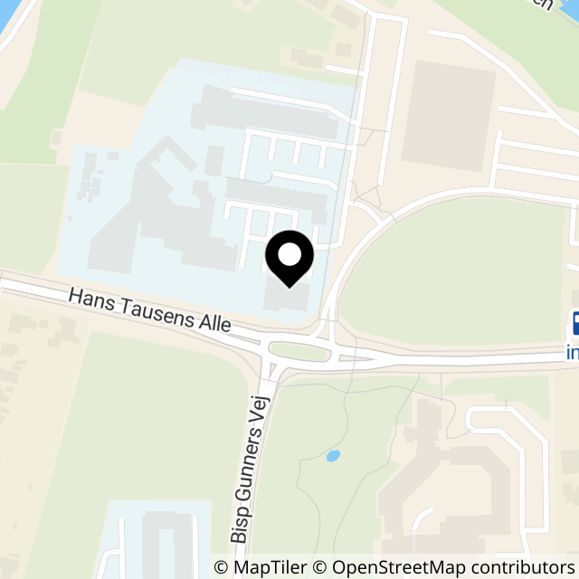 Kort over Asmildklostervej 1