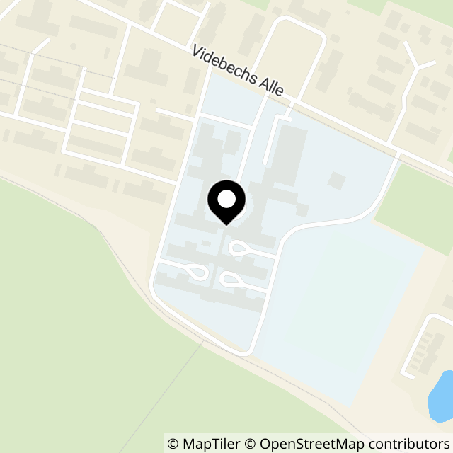 Kort over Videbechs Allé 137