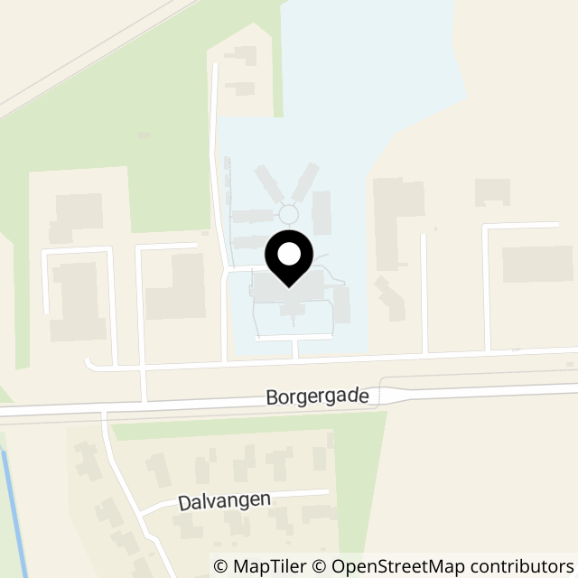 Kort over Borgergade 41