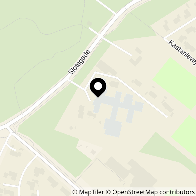 Kort over Slotsgade 10