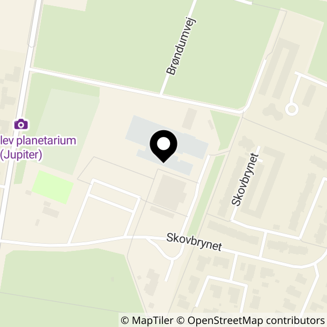 Kort over Skovbrynet 9