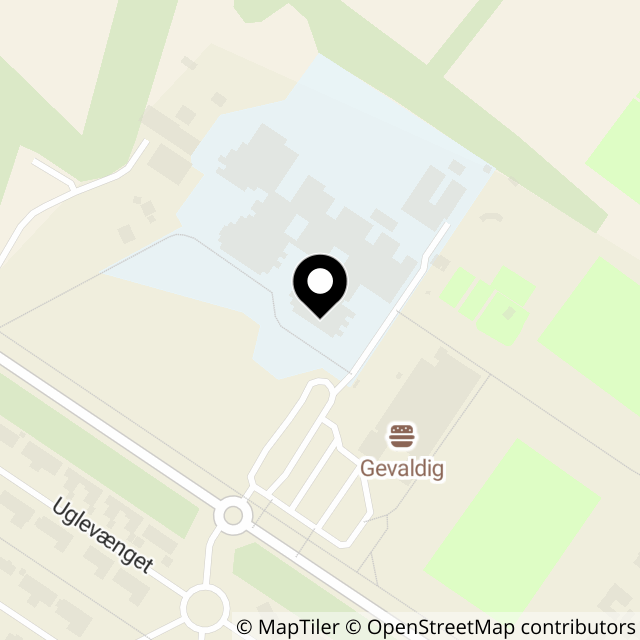 Kort over Halsvej 199A