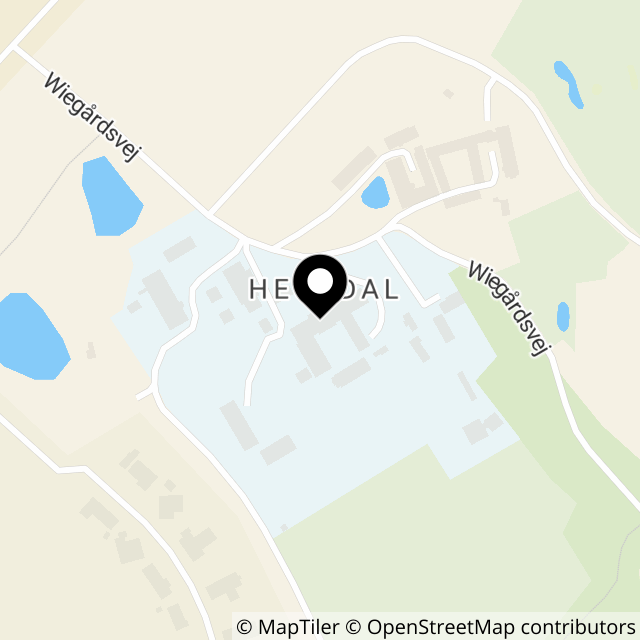 Kort over Wiegaardsvej 2