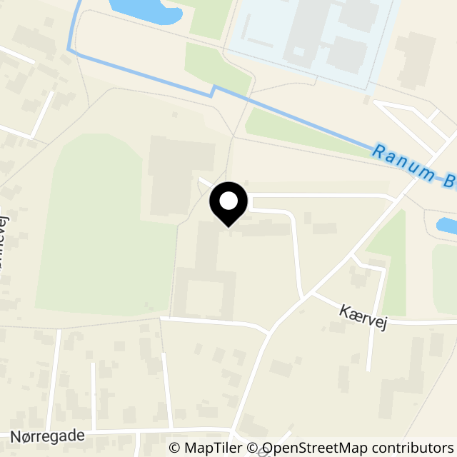 Kort over Seminarievej 23
