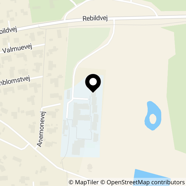 Kort over Himmerlandsvej 83