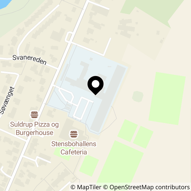 Kort over Hjedsbækvej 289