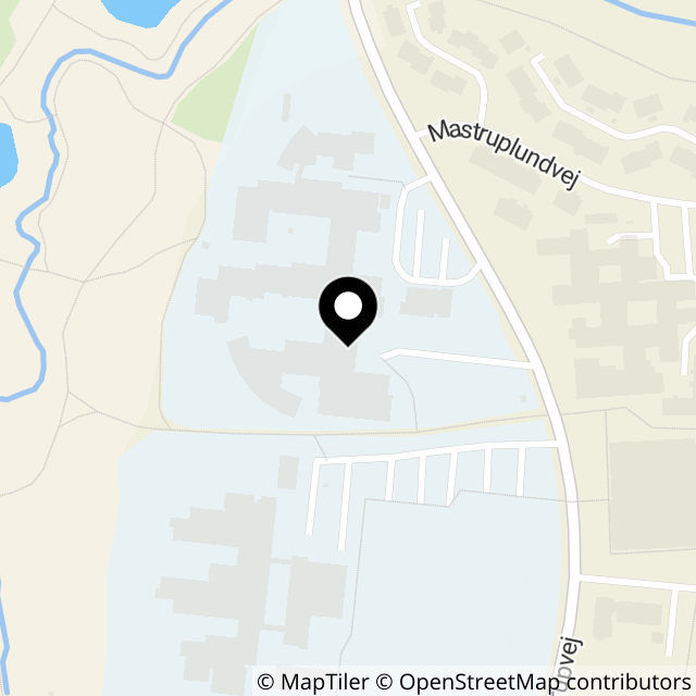 Kort over Mastrupvej 75